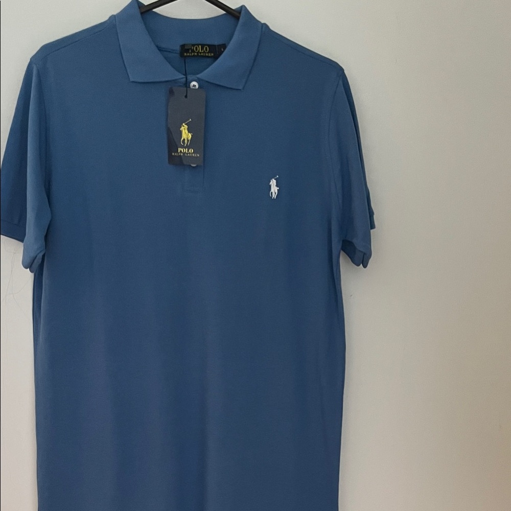 Ralph Lauren Blue High Low Dress